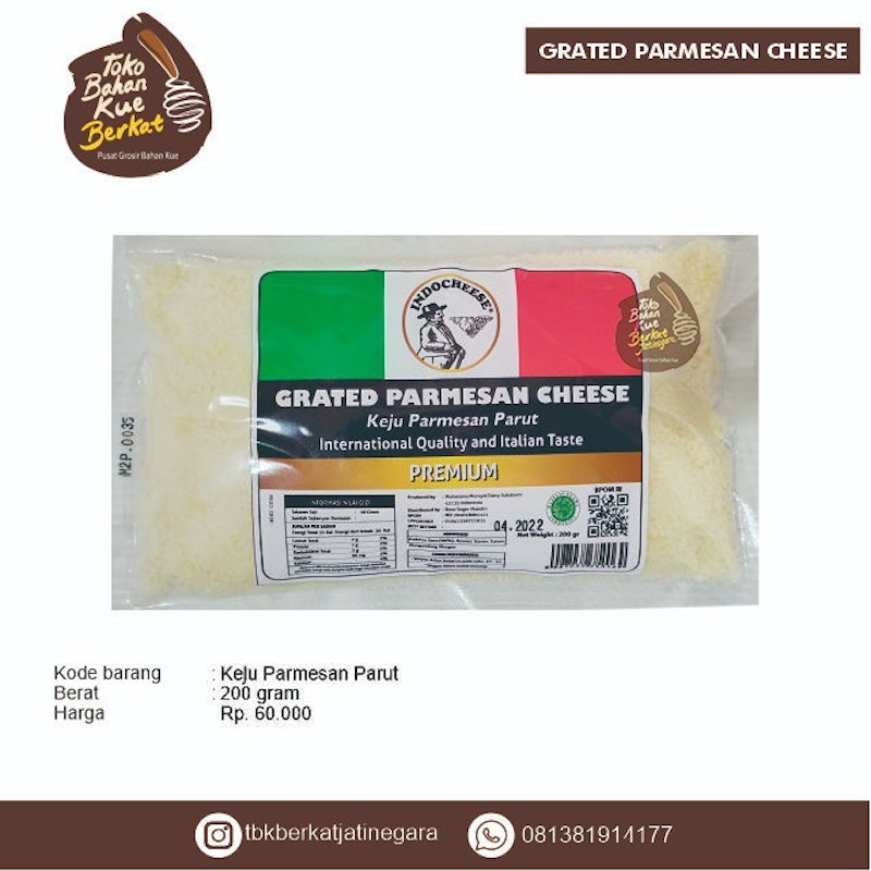 Grated Parmesan Cheese Regular 4