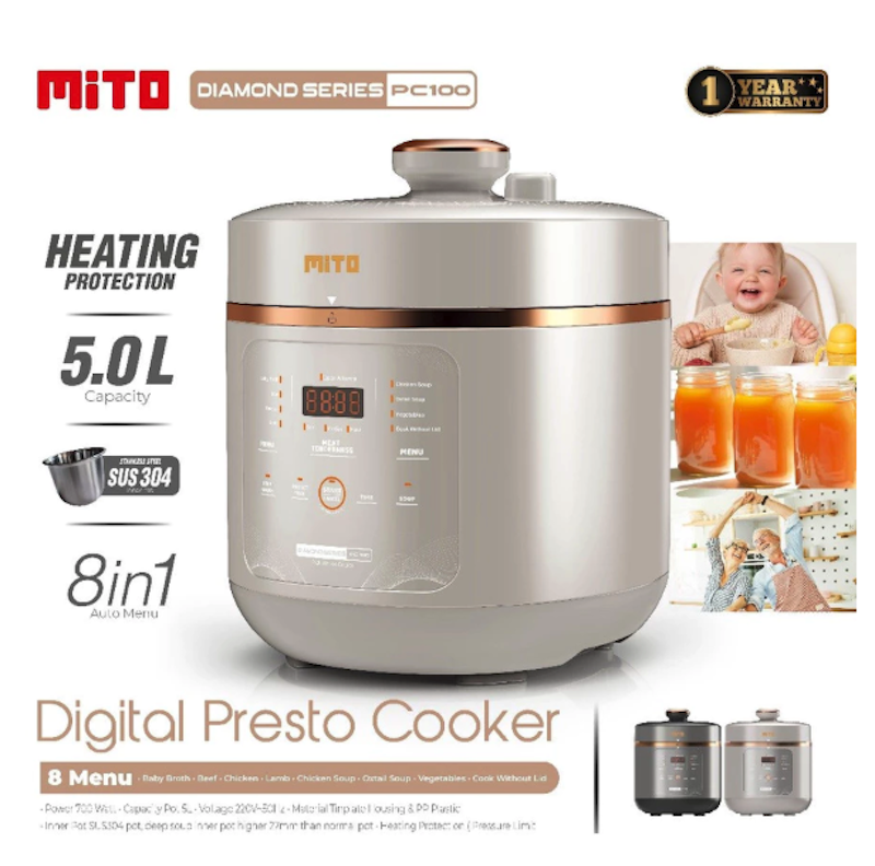 MITO Digital Pressure Cooker 2