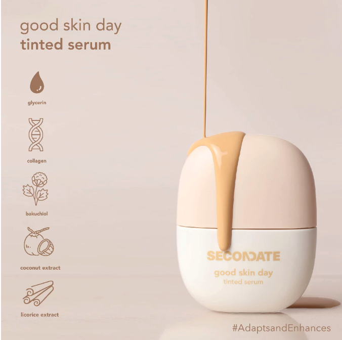 Berani Cantik Indonesia SECONDATE Good Skin Day Tinted Serum