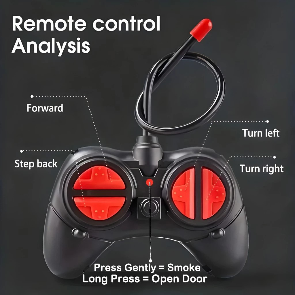  Toy Studio Bugatti Divo RC 6 Fungsi Open Door Chrome