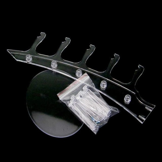  Rak Kacamata Akrilik Isi 5 