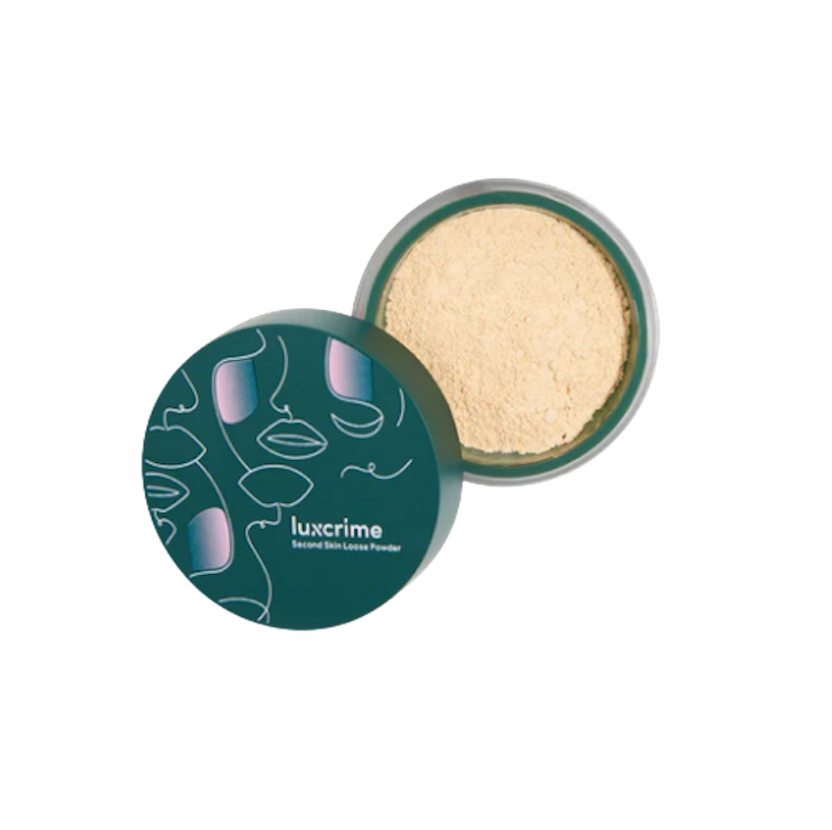 Luxury Cantika Indonesia Luxcrime Second Skin Loose Powder Translucent Deep