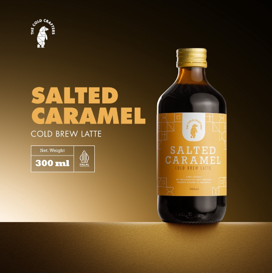 Salted Caramel Cold Brew Latte 3