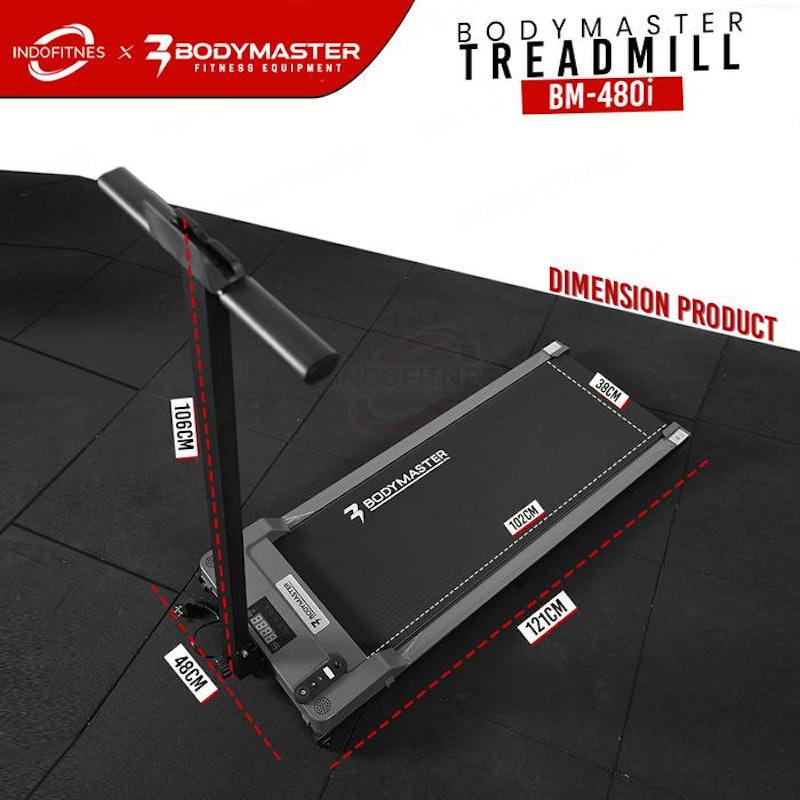 BODYMASTER Walking Pad Treadmill 4