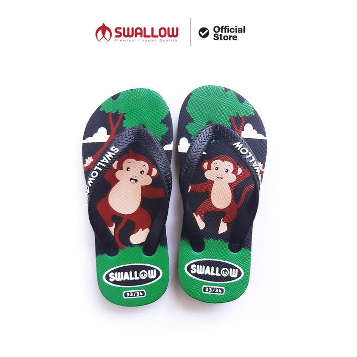 Swallow Sandal Jepit Anak Animal Kids Cute Character