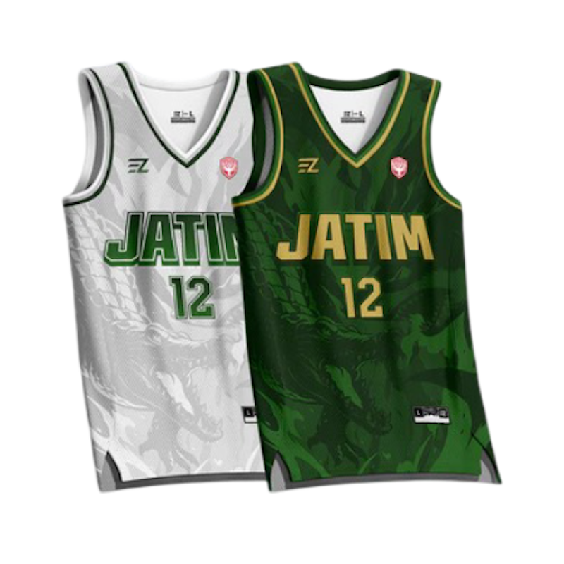 EZ Sportswear Jerset Basket Pop Nas Jawa Timur 2025 Home Away 1