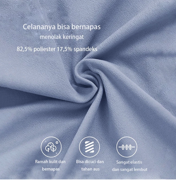  RAGA Legging Yoga Cutbray Basic Rok Panjang 2 in 1