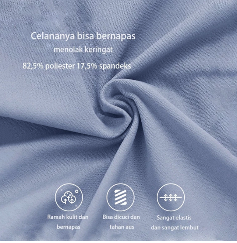 RAGA Legging Yoga Cutbray Basic Rok Panjang 2 in 1 3