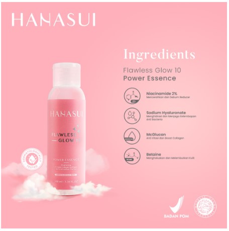 Hanasui  Flawless Glow 10 Power Essence