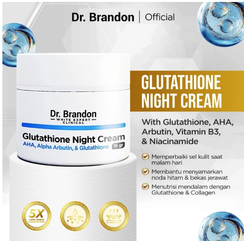 Dr. Brandon Glutathione Night Cream 5