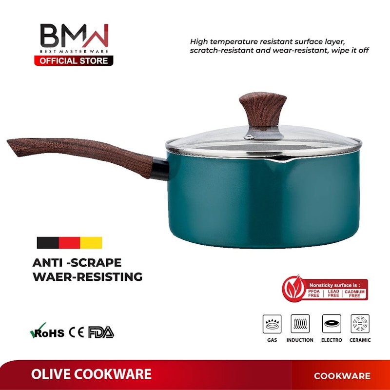 BMW Kitchenware Olive Milk Pot 20 cm 4