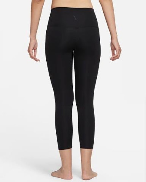 Yoga Dri-FIT Women's High-Waisted 7/8 Metallic Trim Leggings 5