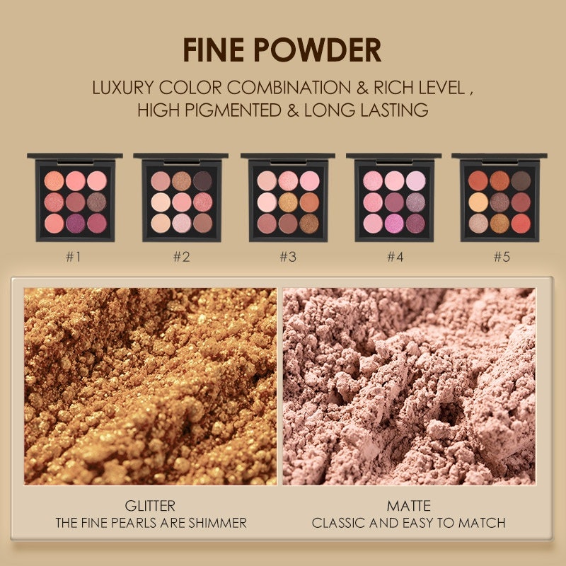 9 Warna Eyeshadow 3