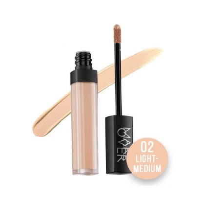 MAKE OVER ｜ Powerstay Total Cover Liquid Concealer 02 Light to Medium