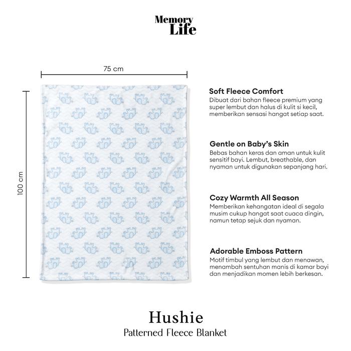 Sinar Mutiara Kasih  Memorylife Hushie Patterned Blanket