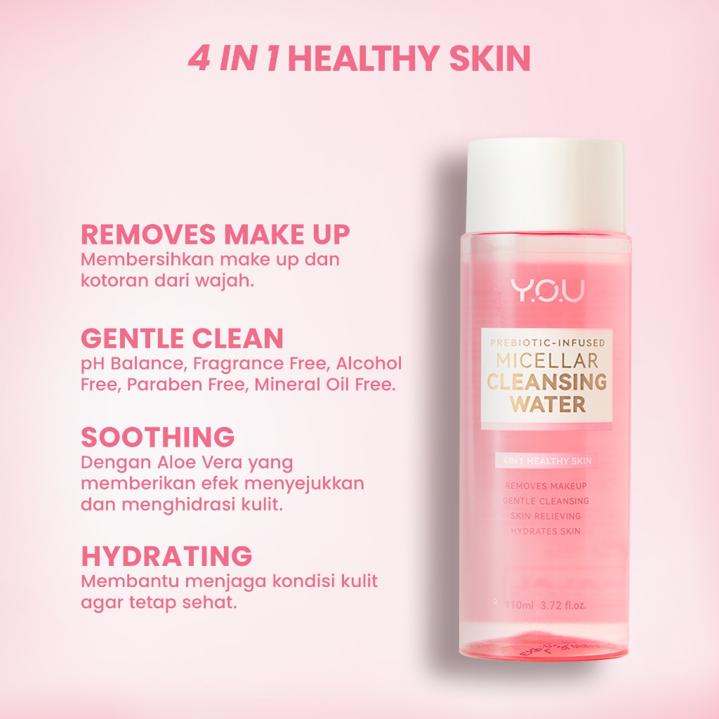 Gentle Clean Prebiotic-Infused Micellar Cleansing Water 5