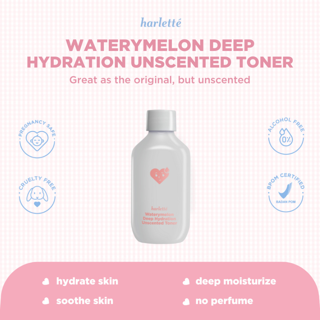 Valencia Organika Global Harlette Waterymelon Deep Hydration Unscented Toner