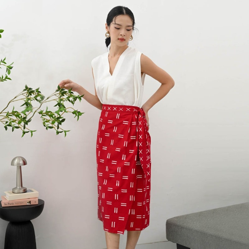 Nayara Rok Batik Alora Pendek 1