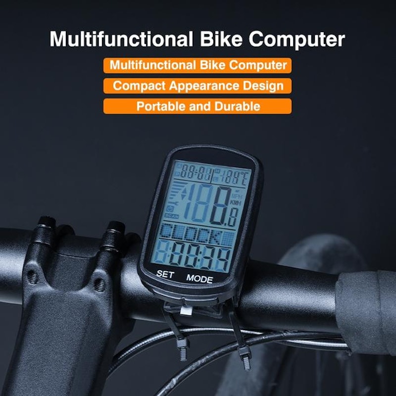ADDVIEW Wireless Cycling Computer 4