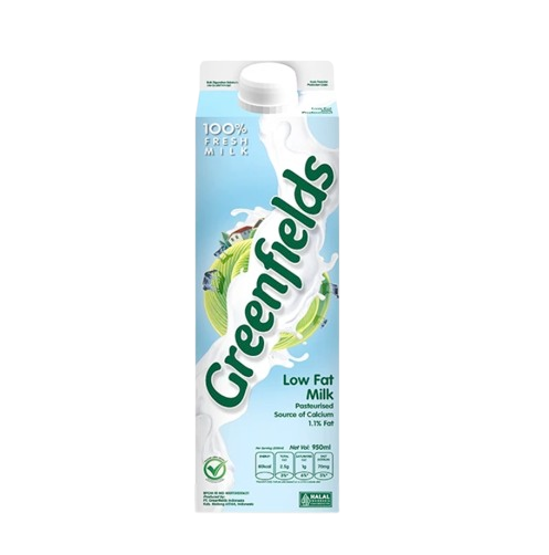Greenfields Fresh Milk Low Fat