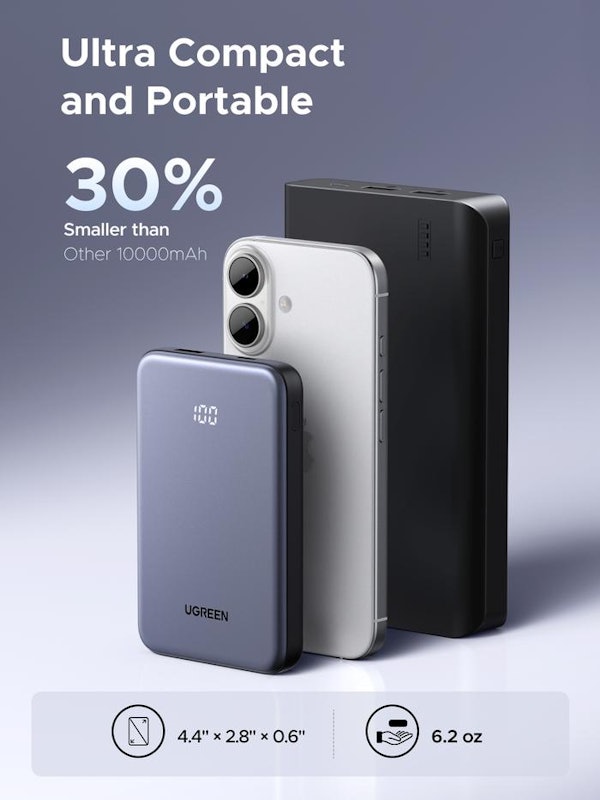 UGREEN Power Bank Mini 10.000 mAh 2
