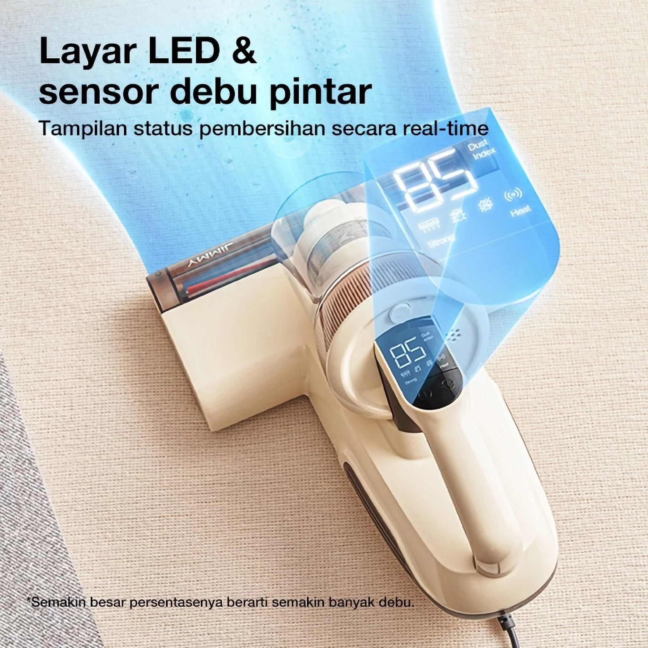 KingClean Electric JIMMY Anti-mite Vacuum Cleaner BX6 Lite