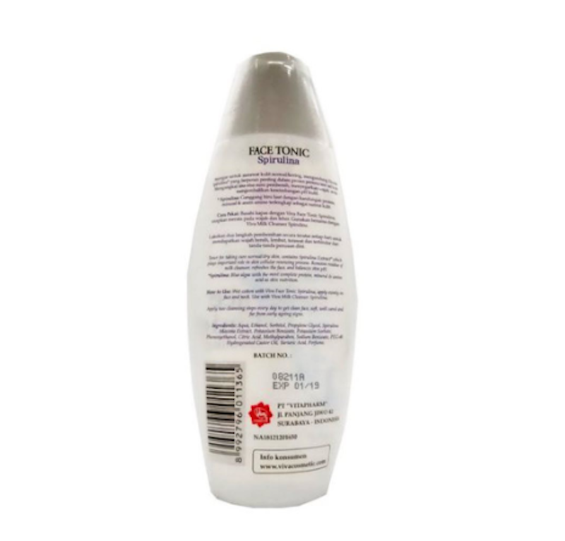 Viva Cosmetics Face Tonic Spirulina 2