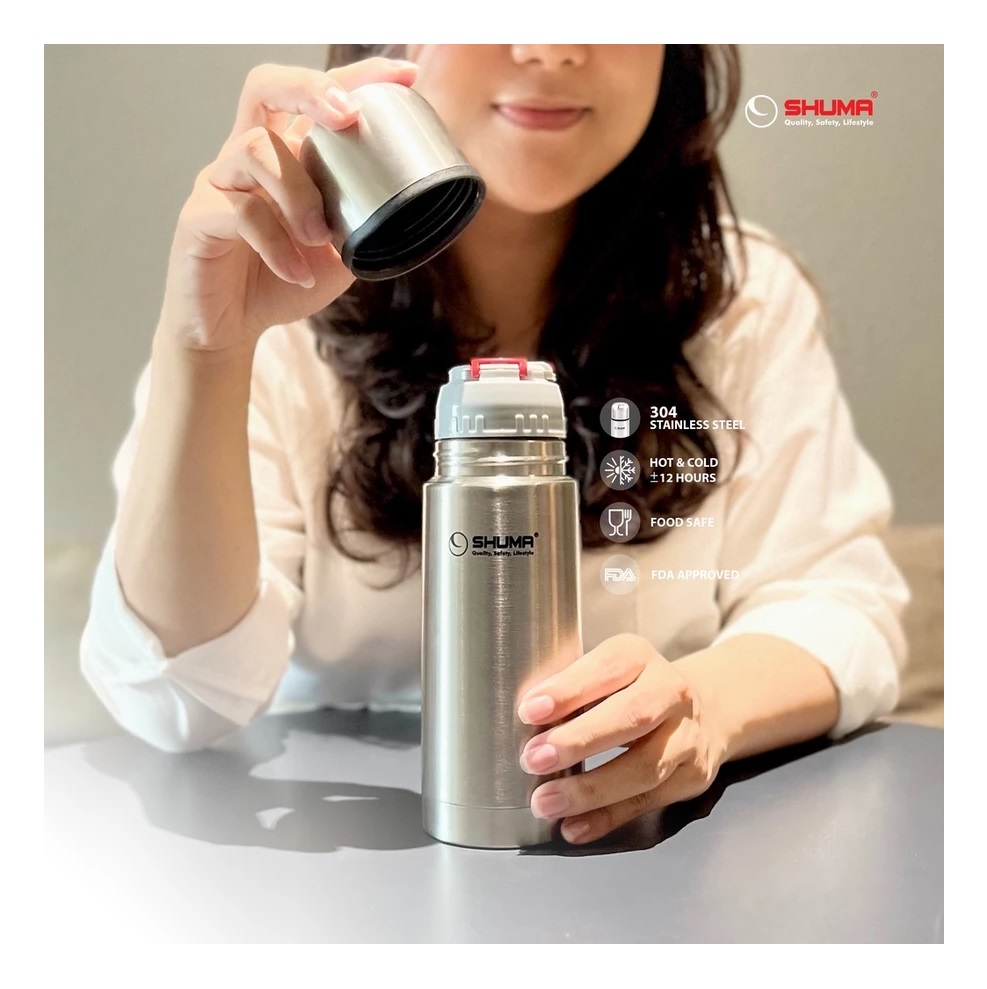 Shuma Indonesia Shuma Termos Air Panas S/S Vacuum Flask 500 ml