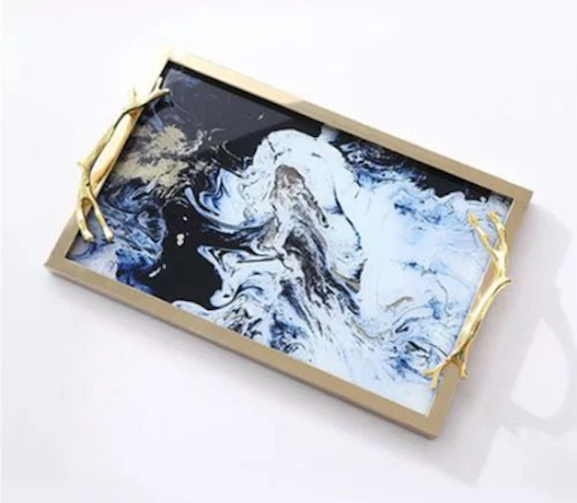  Stainless Steel Nordic Serving Storage Tray