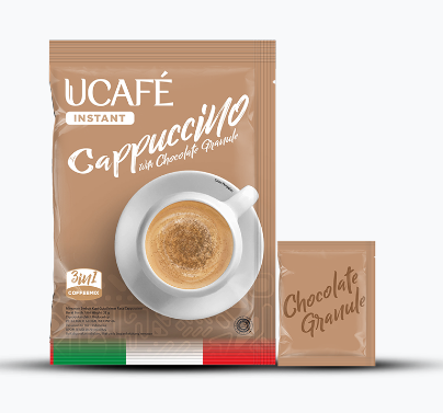 UCAFÉ Kopi Instan Cappuccino 1