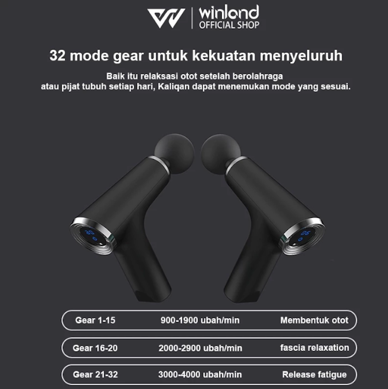 Winland Fascia Massager Gun 5
