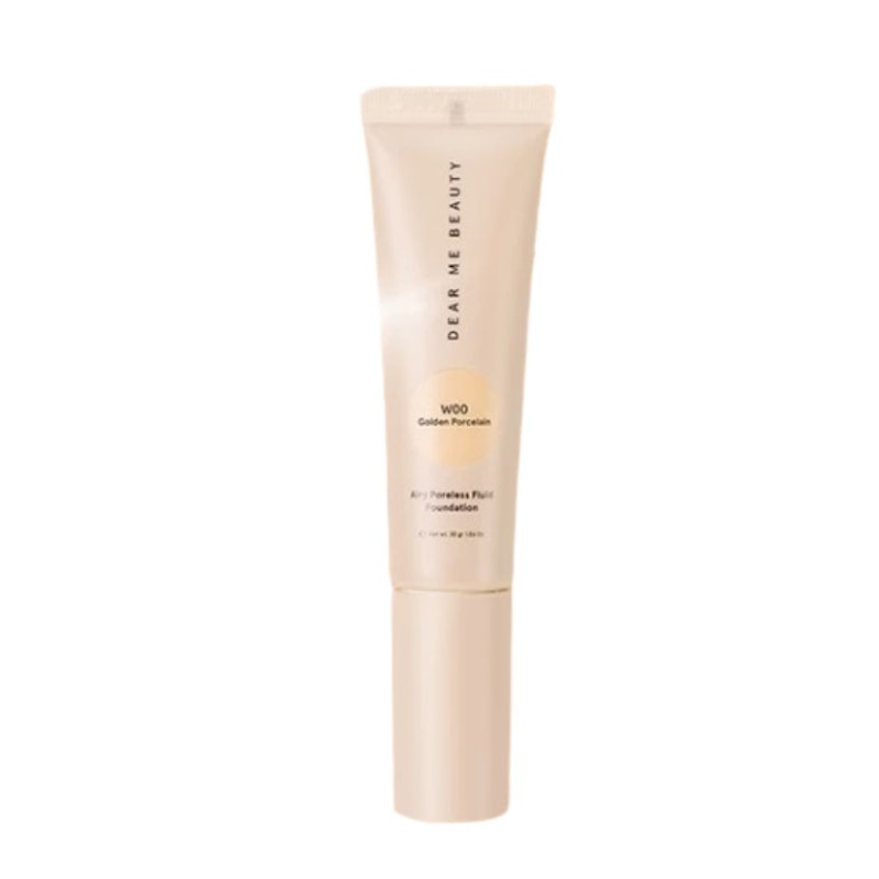 Airy Poreless Fluid Foundation W00 Golden Porcelain 1
