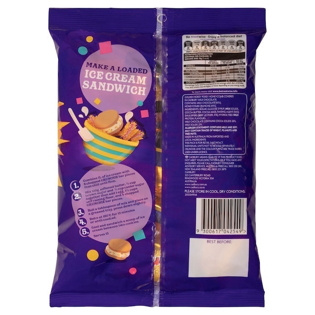 Cadbury Crunchie Sharepack 12 Pack  2