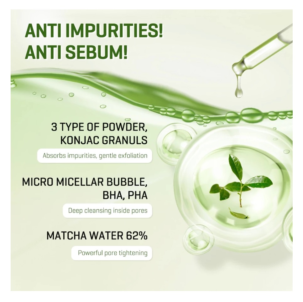 Perennbell SOME BY MI Super Matcha Pore Clean Cleansing Gel