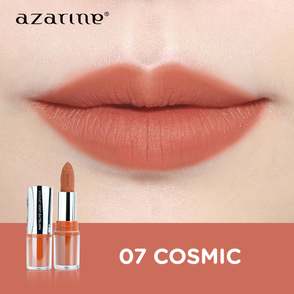 Wahana Kosmetika Indonesia Azarine® Mattelite Lock Lipstick 07 Cosmic