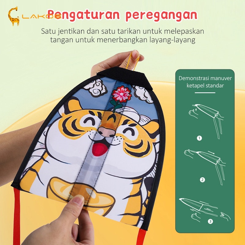 Mainan Anak Layangan Ketapel Portabel 4