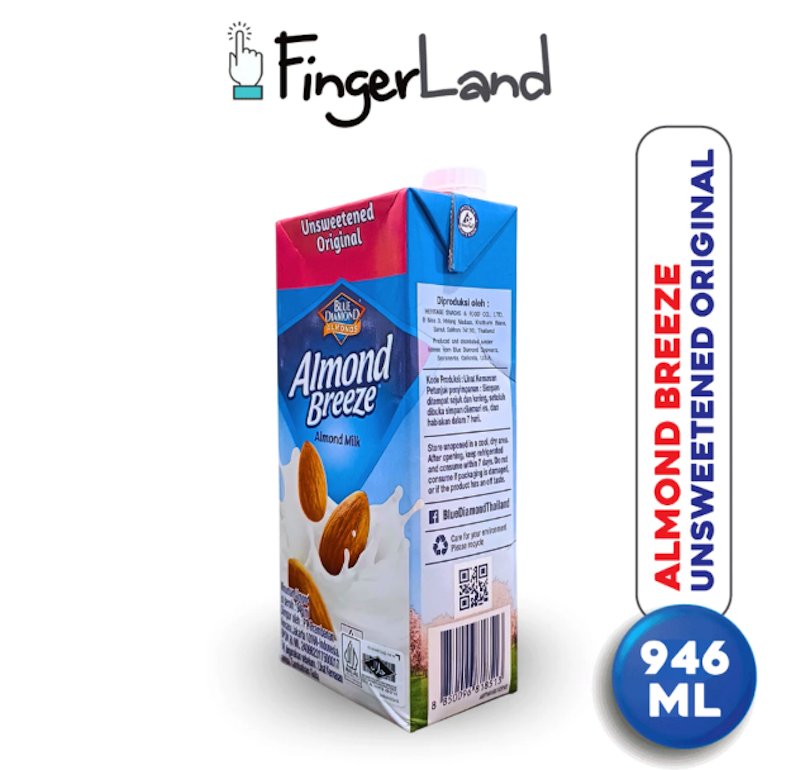 Almond Breeze Almond Milk Unsweetened 946 ml 2