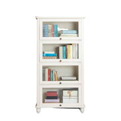 iFURNHOLIC Jeniffer 4 Glassdoor Bookcase