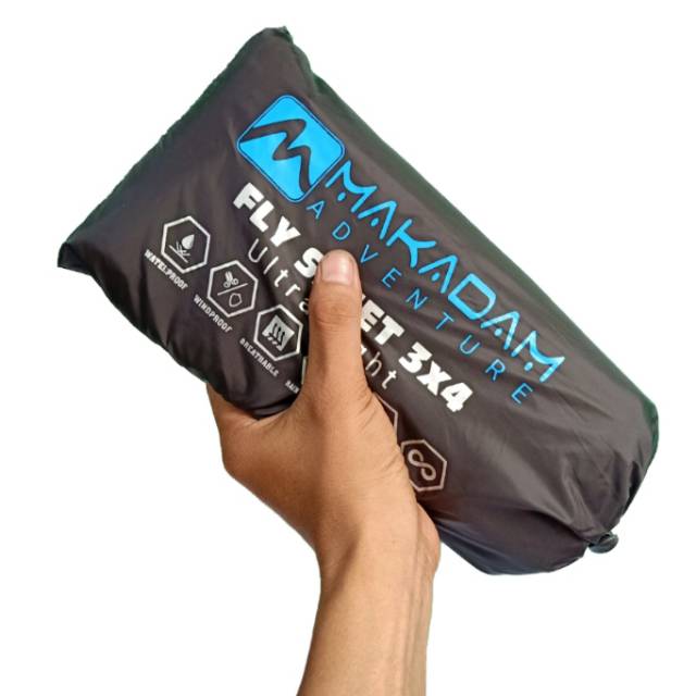  Makadam Adventure Flysheet Ultralight 3 x 4 meter