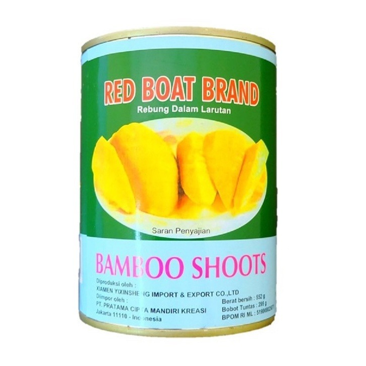 Red Boat Brand Bamboo Shoots Rebung dalam Larutan