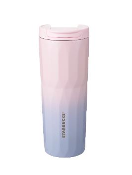 Tumbler SS 16 Oz SPRG FY24 Gradient Pink Blue 1