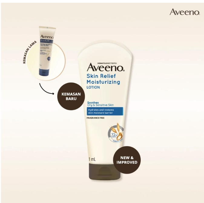 Johnson & Johnson Indonesia Aveeno Skin Relief Moisturizing Lotion
