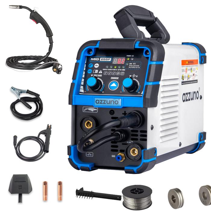 Azzuno 4-in-1 Multiprocess MIG Welder MIG225F