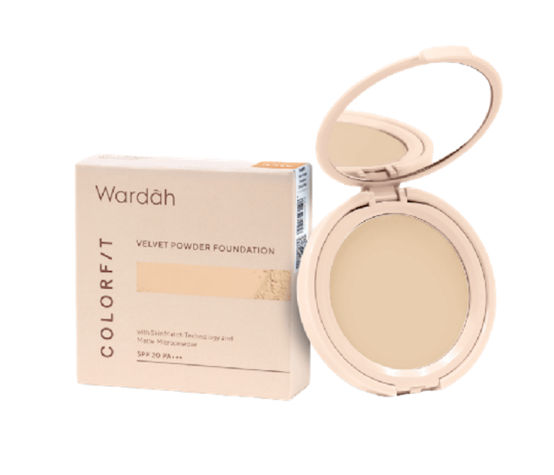 Colorfit Velvet Powder Foundation 1