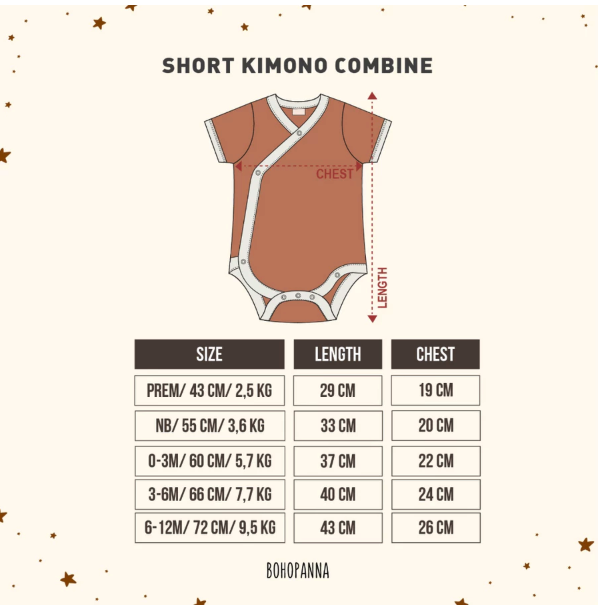 Hypefast Karya Nusantara Bohopanna Short Kimono Combine