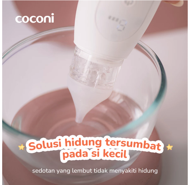 Kenson Multibrand Globalindo COCONI Baby Nasal Aspirator