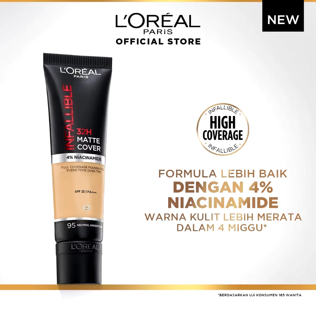 L’Oréal Group L’Oréal Paris Infallible 32H Matte Cover Foundation