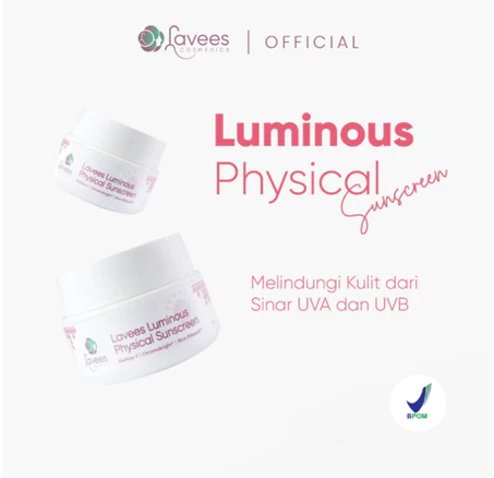 Lavees Cosmedics Luminous Physical Sunscreen  2