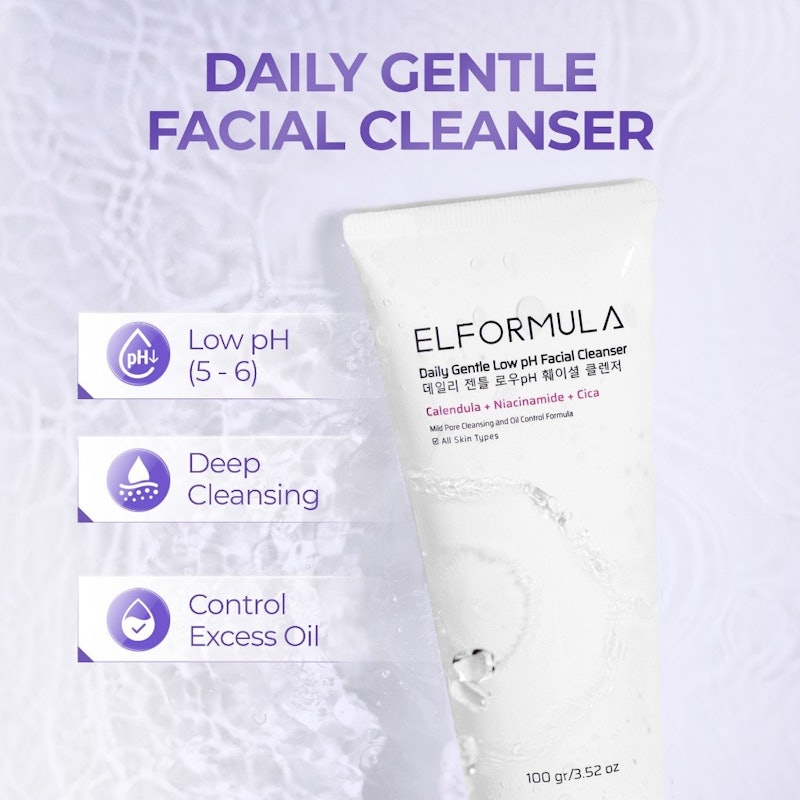 ELFormula Daily Gentle Low pH Facial Cleanser 2
