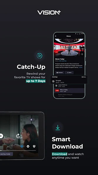 Vision+ : Live TV, Film & Seri 5